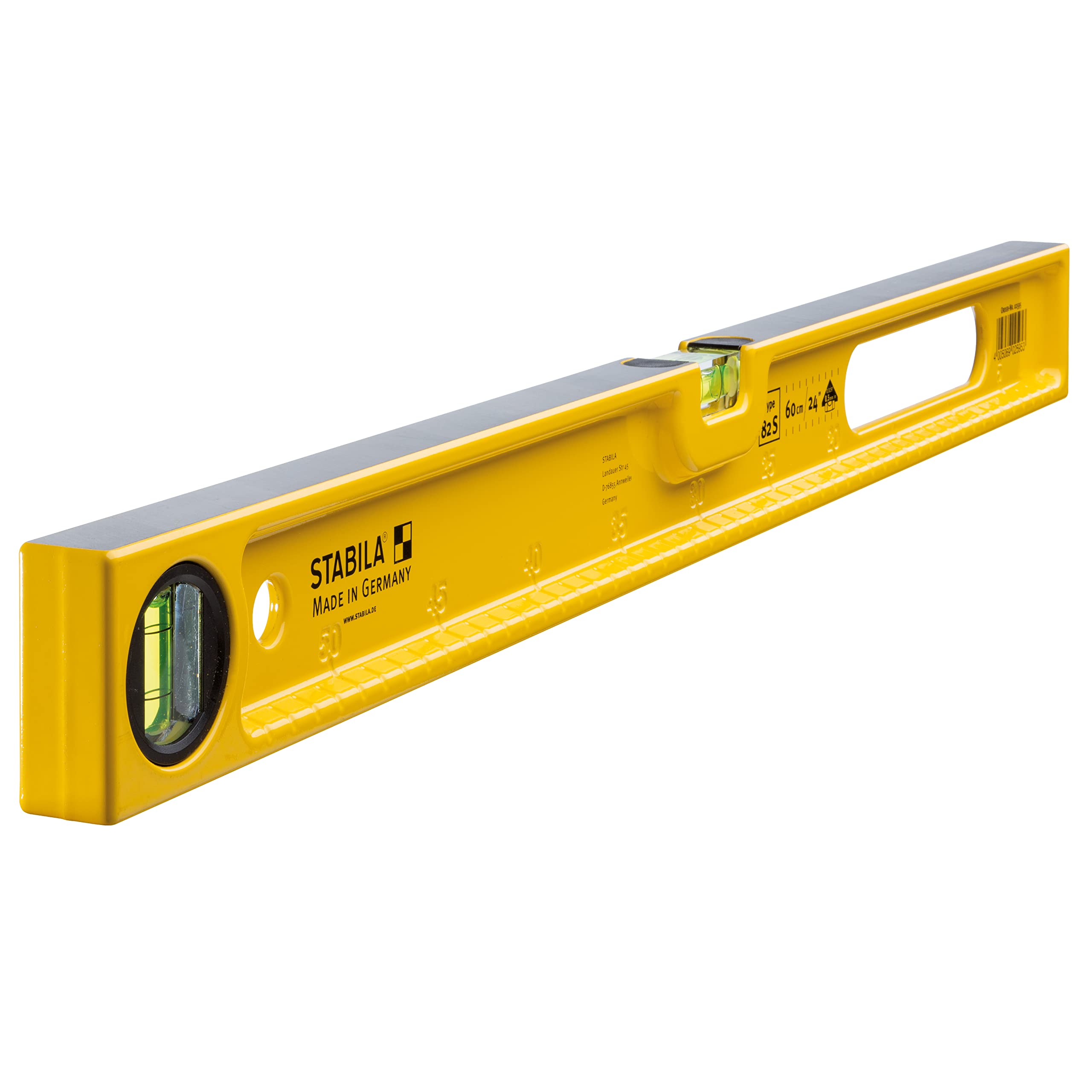 STABILA 02595 Type 82 S Bubble Level 60 cm,Black — image 1