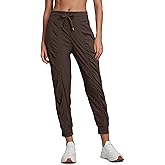 CRZ YOGA Lightweight Workout Joggers for Women 26"/28.5"/30.5" - Outdoor Running Casual Pants with Pockets