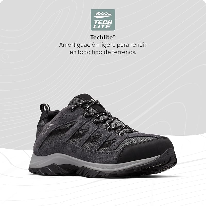 Crestwood, Zapatos para senderismo, Hombre, Shark Columbia Grey, 42 EU