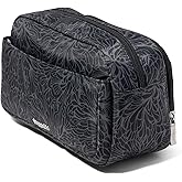 Pocket Cosmetic with Brush Organization - Lightweight 9.4”x5.5”x3.5” Makeup Bag - Travel Essentials Makeup Organizer