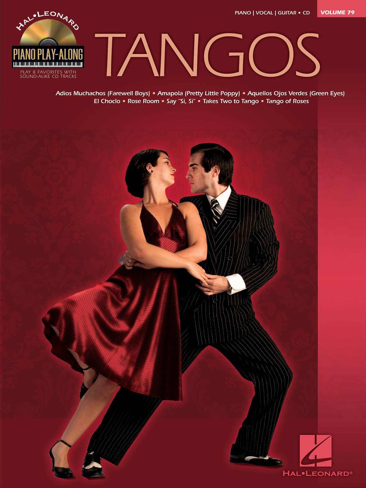 Piano Play-Along Volume 79 Tangos Pvg Pf Book/Cd
