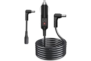 DC12V Car Charger Compatible with Inogen One G3 G4 G5 BA-306 BA-301 BA306 BA301 Extension Cord Power Adapter Cable 8.3Ft