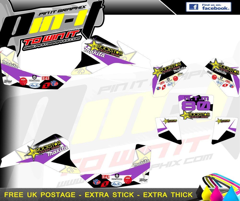 SUZUKI LT80 STICKER KIT