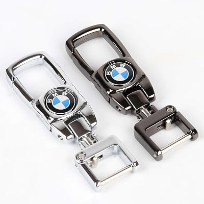 WardWolf Car Logo Keychain for BMW M Motorcycle E30 X5 Z4 X1 X2 X3 X4 X6 Z3 M3 M5 328i Sturdy Key Chain 2 Pack