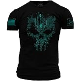 Grunt Style Circuit Skull Men's T-Shirt