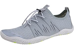 MAYZERO Water Shoes Men Women Swim Surf Shoes Beach Pool Shoes Wide Toe Hiking Aqua Shoes Winter House Slippers