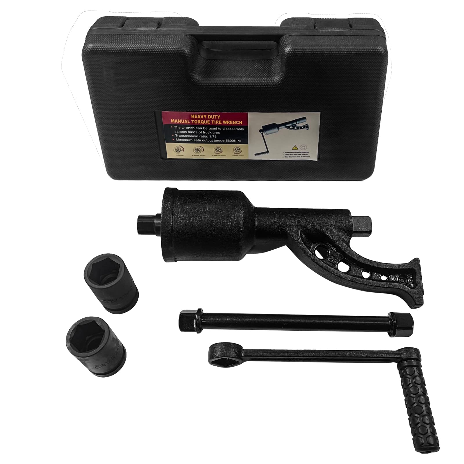 1/2'' Torsie Torque Multiplier Sleutel Arbeidsbesparende Lug Moer Remover Autoband Demontage Force Wrench Max 680nm | NL