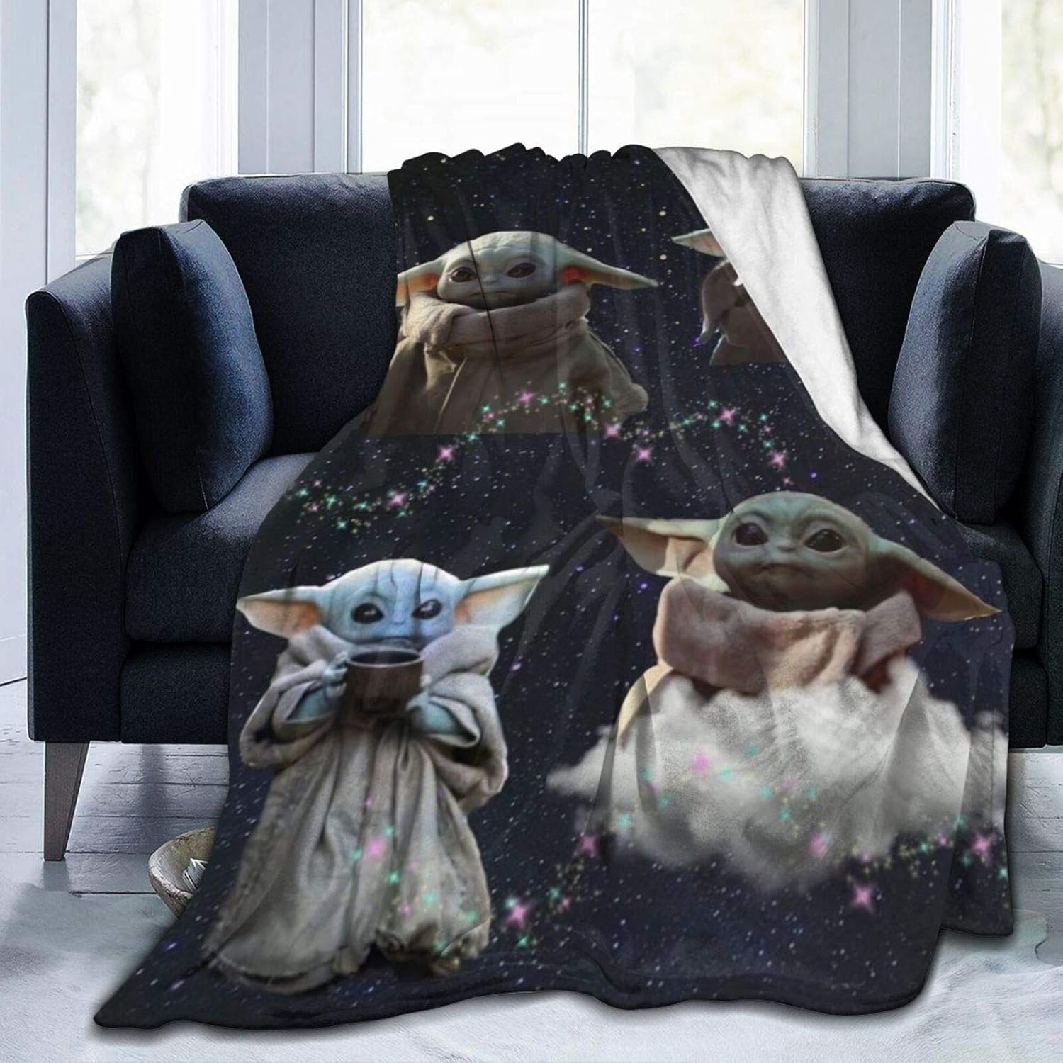 Amazon.com: Baby Yoda Soft Weighted Blankets Throws Christmas