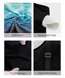 2 Piece Swimsuit for Women Tummy Control Bathing