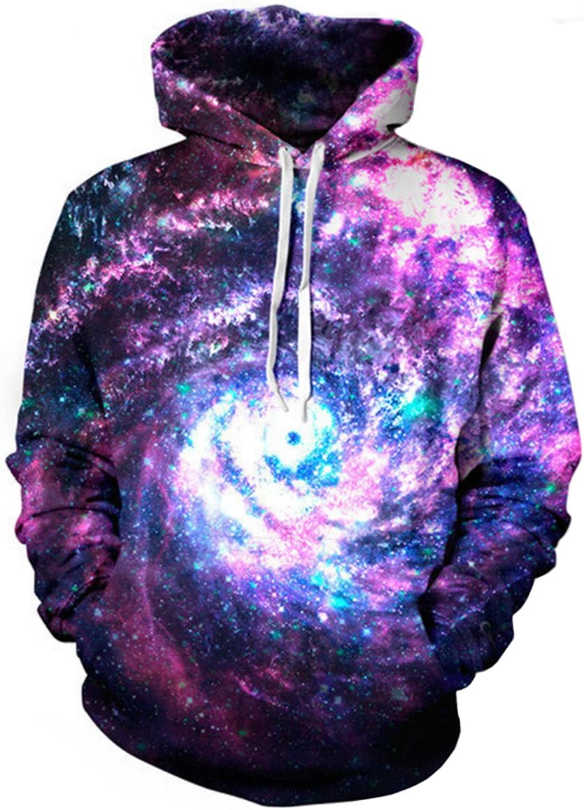 Unisex 3D Graphic Printed Hooded Sweatshirt Casual Pullover Hoodie