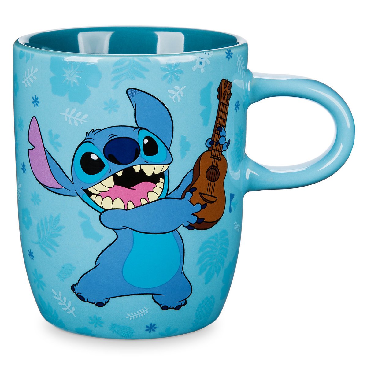 Disney Lilo and Stitch Playing Ukulele Ceramic Mug Cup 745462692508 eBay