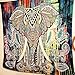 CHICVITA Elephant Tapestry Wall Hanging Decor Indian Home Hippie Bohemian Tapestry for Dorms