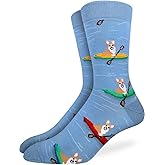 Good Luck Sock Men's American Flag & Presidents Socks, Adult