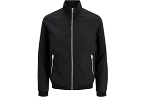 JACK & JONES Men's JJERUSH HARRINGTON BOMBER NOOSBomber Jacket