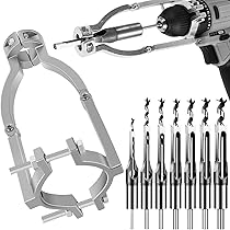 Square Hole Drill Bit Adapter - Cast Aluminum Mortise Tool For Hand Electric Drills, Woodworking Square Hole Cutter