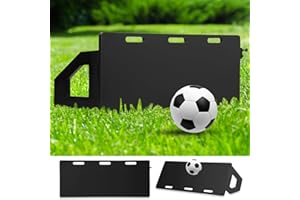 PULAIM Soccer Rebounder Board Foldable Soccer Wall with 2 Angles Rebound Board Portable Soccer Trainer for Kids and Adults for Passing & Shooting Practice