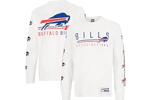 Ultra Game NFL Mens NFL Official Super Soft Supreme Long Sleeve T-Shirt