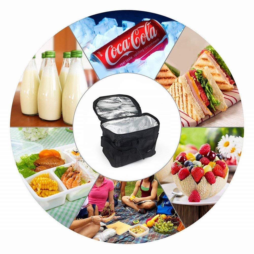 QYHSS Bolsa Comida Térmica, Bolso Térmico para Camping Bolsa ...