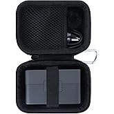 Lebakort Storage Case Compatible with DJI Mic Mini (2 TX + 1 RX + Charging Case) Wireless Lavalier Microphone (Storage Case for Charging Case)