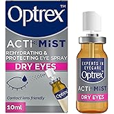 Optrex ActiMist 2in1 Eye Spray for Dry + Irritated Eyes 0.34oz (10ml)