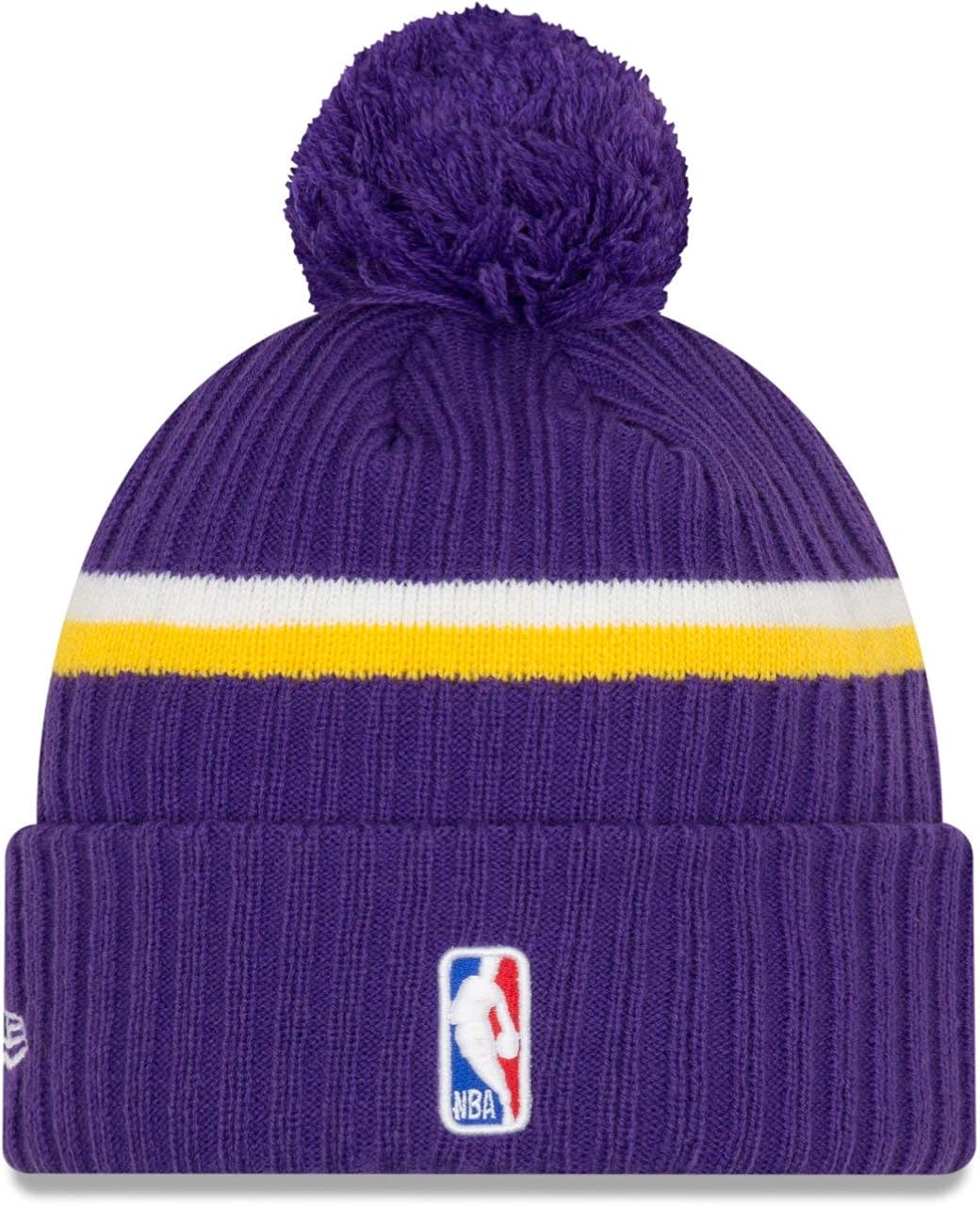 A NEW ERA Gorro con pompón de Punto Cable NBA Draft OTC L.A. ...