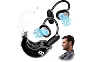 MERRYKING Translation Earbuds, Language Translator Earbuds 3-in-1 Supports 144 and 8 Offline Translation Earbuds in Real Time fit iOS & Android (Black)