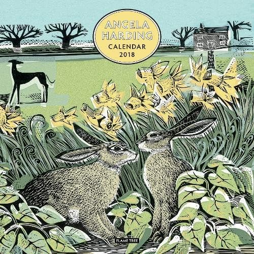Angela Harding Wall Calendar 2018 (Art Calendar)