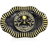 MASOP VOGU Western Belt Buckle for Men, Cowboy Skull Belt Buckle, Cowgirl Jeans Accessories for Halloween