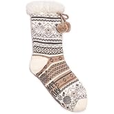 MUK LUKS Women's Tall Cabin Sox (1 Pair Pack)