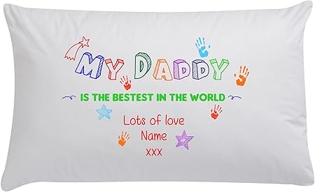 personalised fathers day pillow