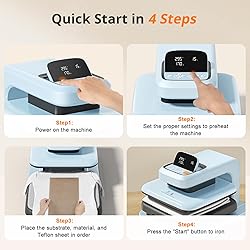 HTVRONT Auto Heat Press 2 - Heat Press Machine for