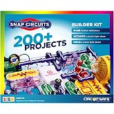 SNAP CIRCUITS 203 STEM Electronics Kit, 200+ Projects, Ages 8+ | Includes 42 snap modules for 200+ hands-on electronic projects with a full-color project manual.