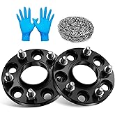 BDFHYK 5x114.3mm Spacers 15MM 5x4.5 Hubcentric Wheel Spacer Compatible with Nissan 300ZX 350Z 370Z Altima Leopard FX35 G35 S14 G37, Forged 5 Lug Wheel Adapters M12x1.25 & 66.1mm Hub Bore, Set of 2