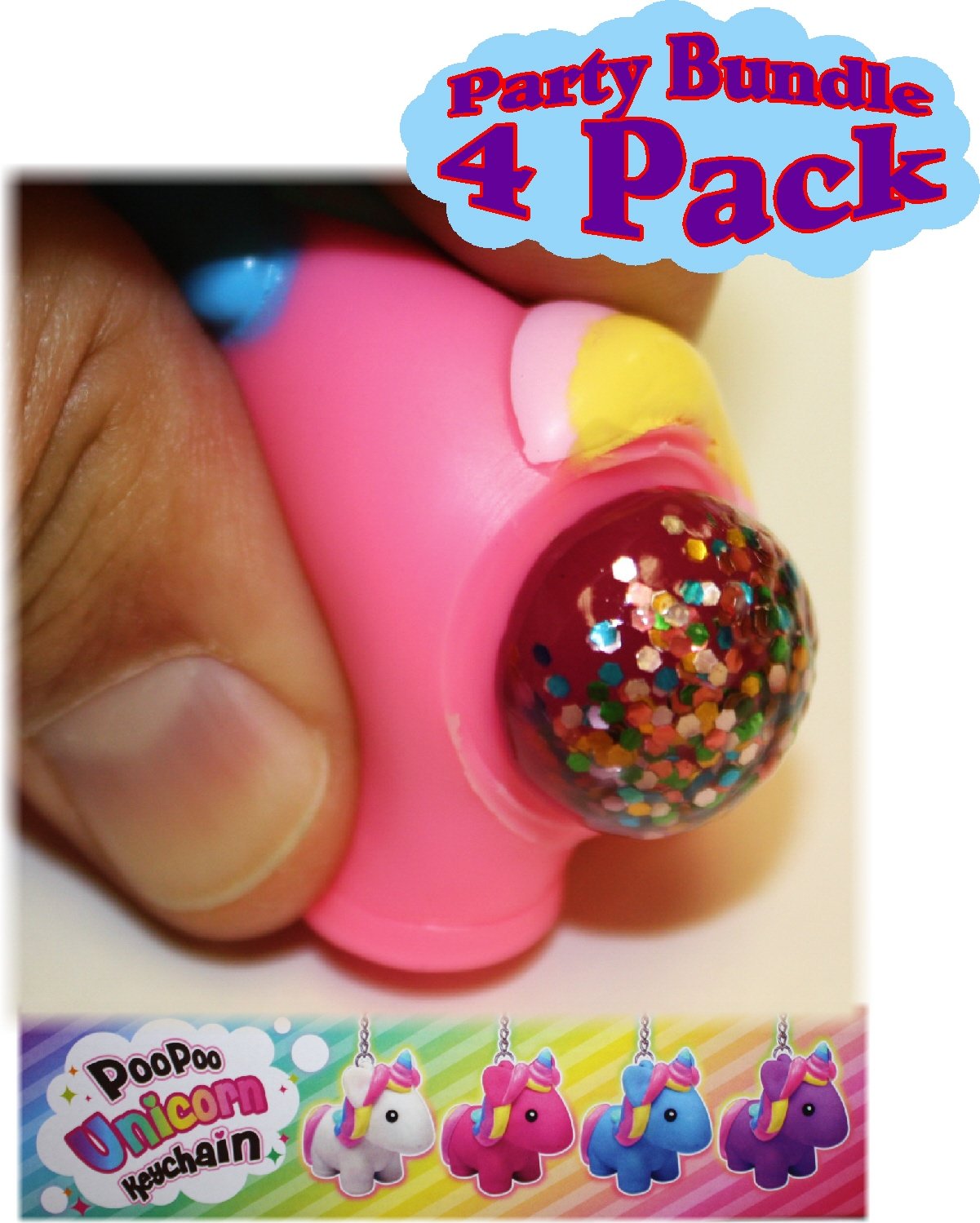 glitter pooping unicorn toy