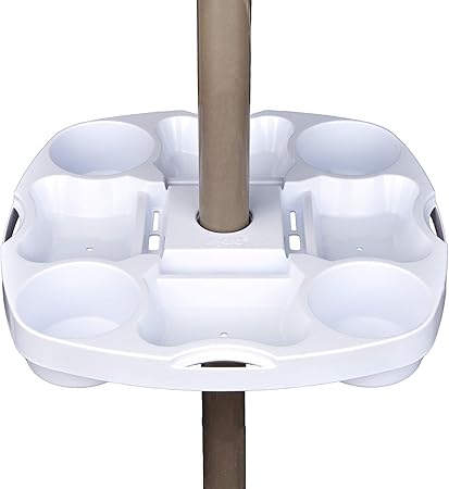 beach umbrella table attachment