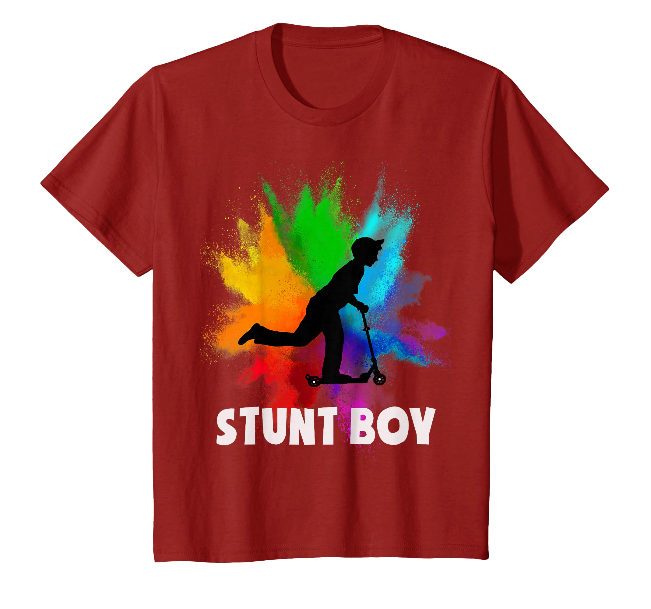 Stunt scooter skater scooter tricks kids man gift T-Shirt