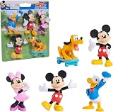 Just Play Disney Junior Mickey Mouse Mini Figures Pack of 5 3.8-5.7 cm view 1