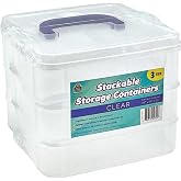 Teacher Created Resources Clear Stackable Storage Containers (TCR20449)