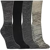 KIRKLAND Signature Women's Extra-Fine Merino Wool, 4 Pairs, Fits Shoe Sizes 6-10.5, Assorted Colors
