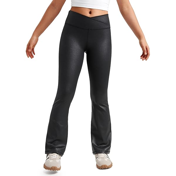 Legging Yoga Femme CRZ YOGA Butterluxe - Haute Taille Croisée, Doux - 64cm Ou 71cm