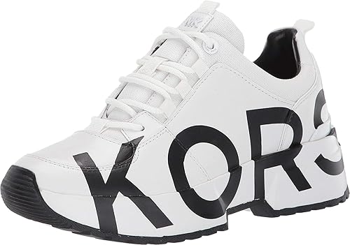 michael kors cosmo metallic and glitter trainer