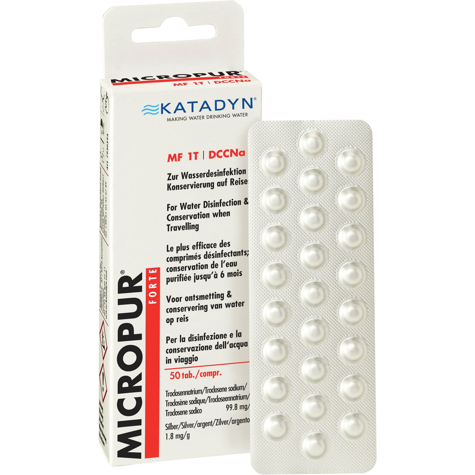 Micropur Forte MF1 50T (2 x 25 tablets)