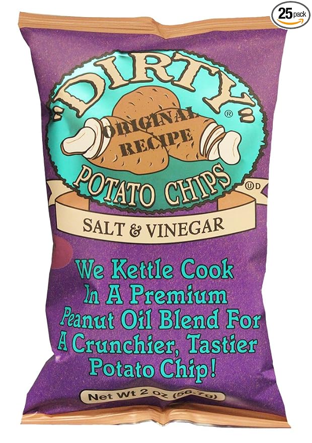 Dirty chips sea salt&vinegar sm bag 2oz (083791520148)