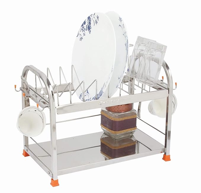 Amol Dish/Glass/Crockery/Cutlery/Wall Mount/Vessel Stand Stainless