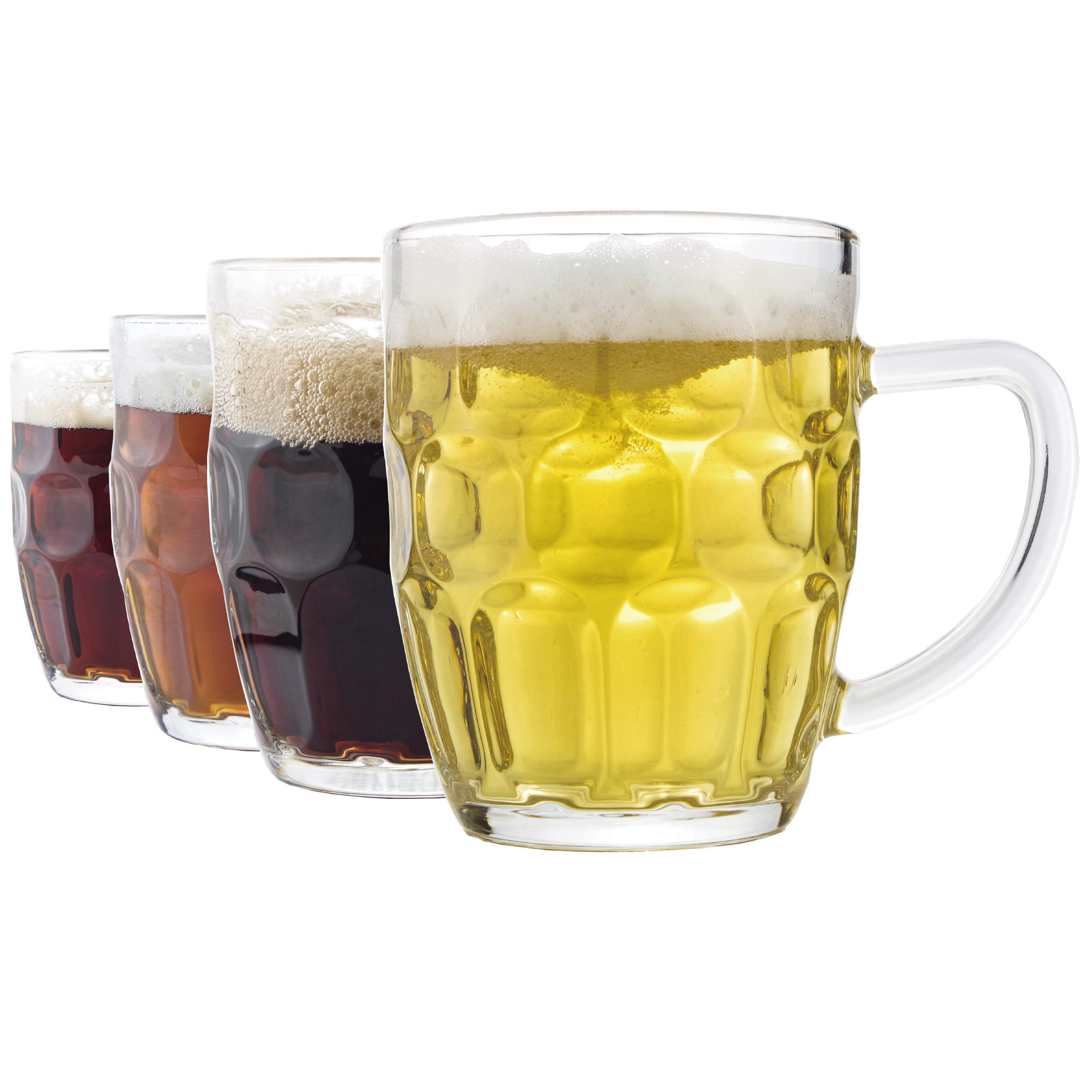 Photo 1 of Dimple Stein Beer Mug - 20 OZ (4 Pack)