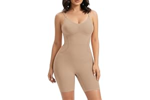 VIISHOW Women Shapewear Tummy Control Bodysuit Seamless Body Shaper Snatched Waist Butt Lifter Sculpting BodySuits