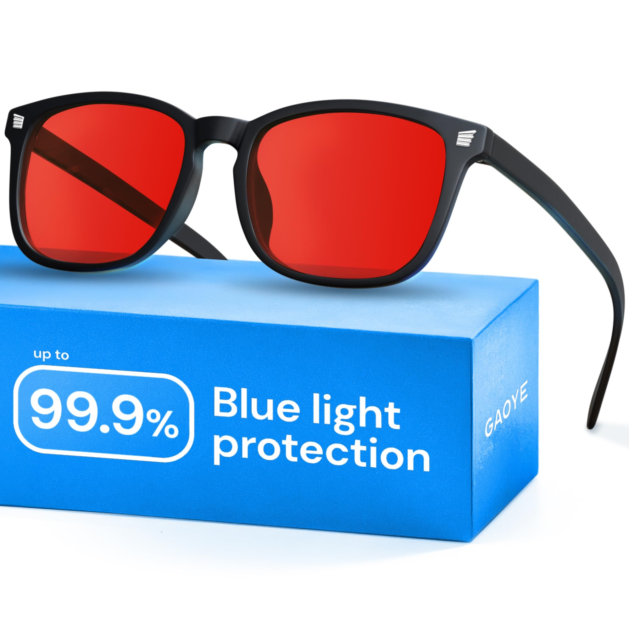 Photo 1 of Gaoye Blue Light Glasses for Computer & Gaming - Anti UV Ray Lenses, Scratch-Resistant & Comfort Fit