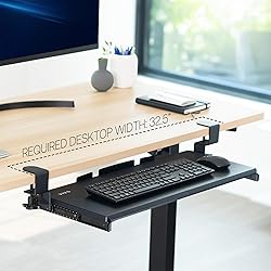 VIVO Large Keyboard Tray Under Desk Pull Out with