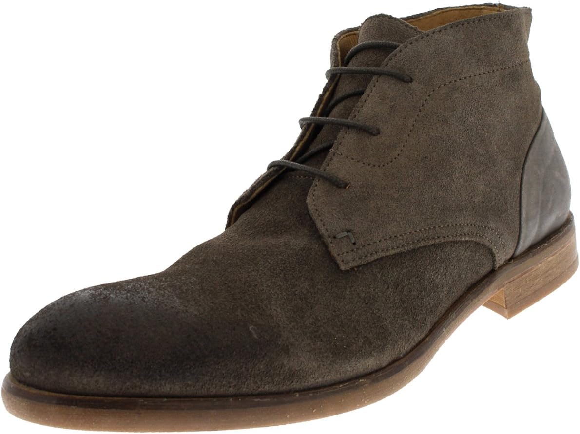 Mens H by Hudson Ryecroft Suede Lace Up Smart Formal Work Chukka Boots