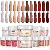 Amazon.com: Modelones - Juego de 12 colores de uñas acrílicas de ...